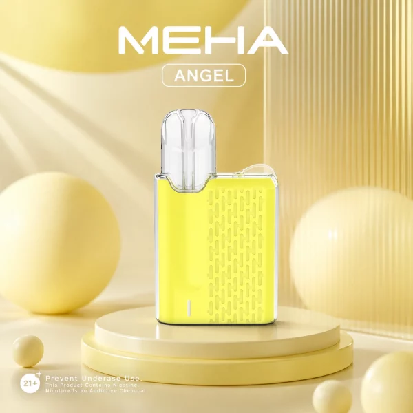 MEHA-ANGEL-迷你方形-主機電子煙-檸檬黃色 MEHA ANGEL 迷你方形 主機電子煙 檸檬黃色