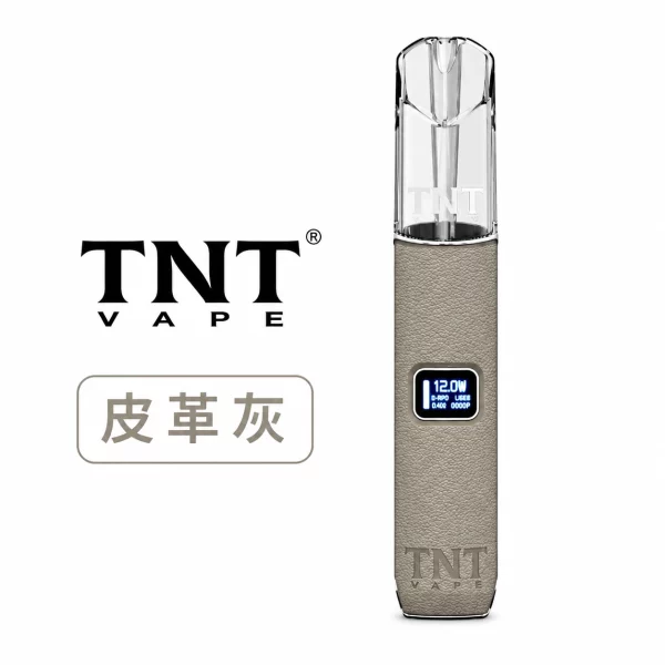 TNT-電子煙主機-皮革系列-皮革灰色 TNT 電子煙主機 皮革系列 皮革灰色