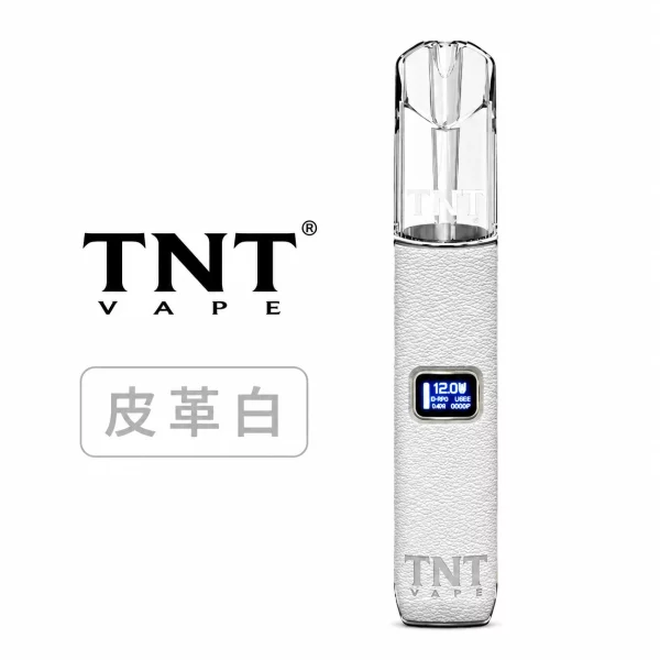 TNT-電子煙主機-皮革系列-皮革白色 TNT 電子煙主機 皮革系列 皮革白色